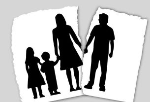 Family facing a marriage breakdown
